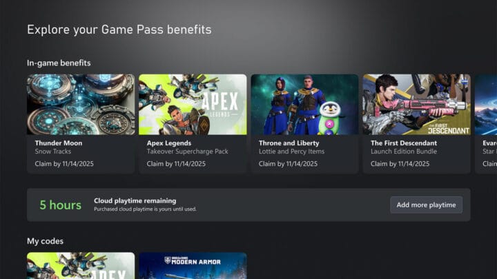 Xbox Cloud Gaming: Spielzeit gibt es künftig auch stundenweise