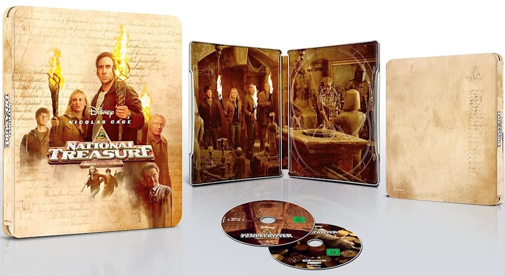 Das Vermächtnis der Tempelritter erscheint als 4K-Steelbook