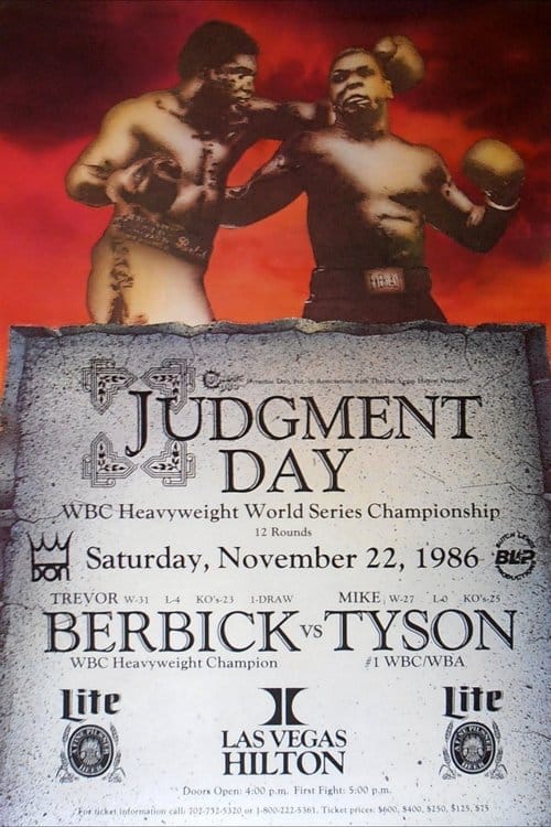 Mike Tyson vs Trevor Berbick – 1986